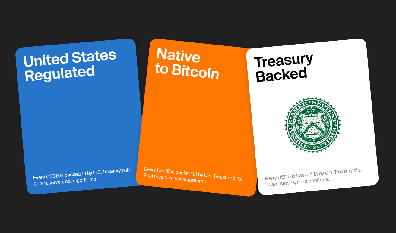 USDB Regulated - Backed by Brale